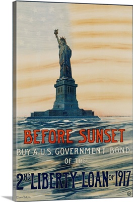 Before Sunset Poster By Eugenie De Land