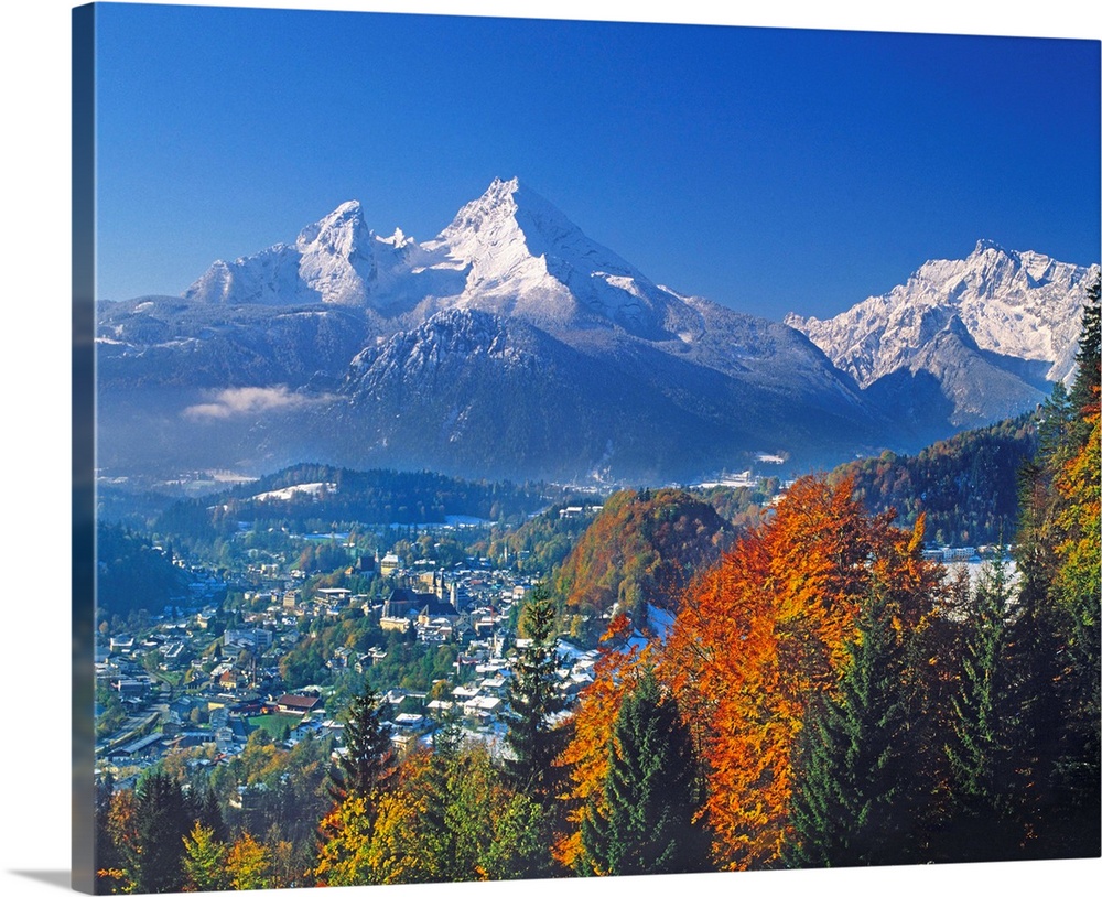 Berchtesgaden And Mount Watzmann