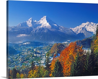 Berchtesgaden And Mount Watzmann