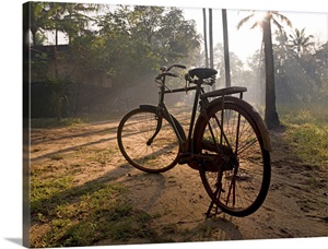 Bicycle, Kerala, India image thumbnail