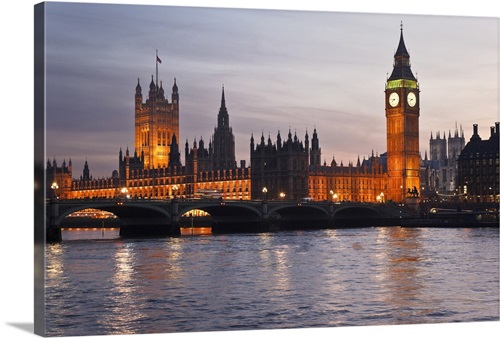 Big Ben and Houses of Parliament, London, England | Great Big Canvas