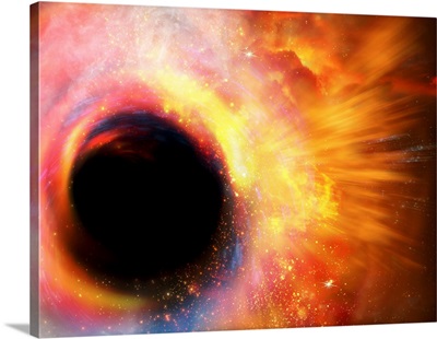 Black Hole Formation, Artwork