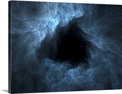 Black Hole In The Clouds - Abstract Digital Generated Image