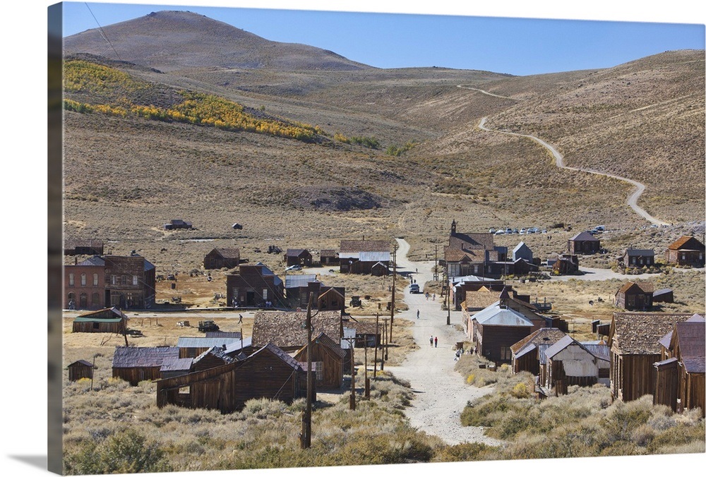 Bodie, Californian wild west, Gold Rush ghost town Wall Art, Canvas ...