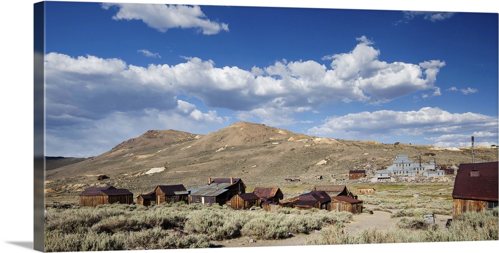 Bodie ghost town in Mono County, California, a National Historic Landmark.