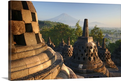 Borobudur after sunrise