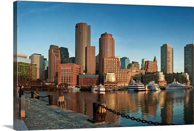 Boston skyline, Massachusetts
