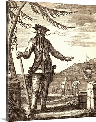 British pirate Edward Teach