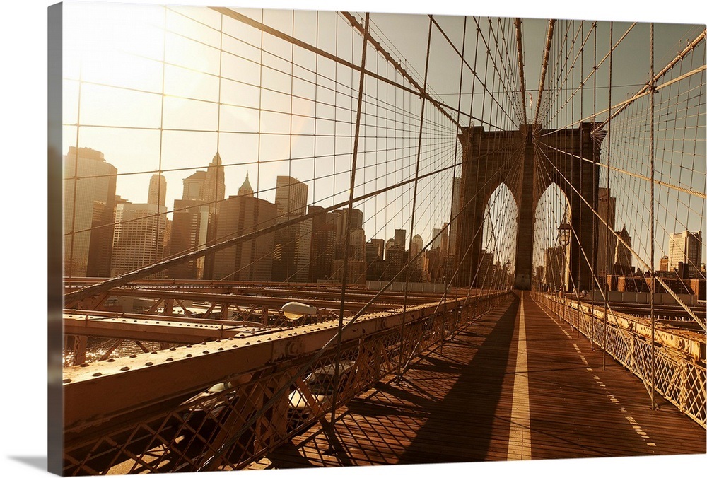 Brooklyn Bridge Wall Art Canvas Prints Framed Prints Wall Peels