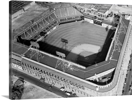 Brooklyn's Ebbets Field, 1956 | Great Big Canvas