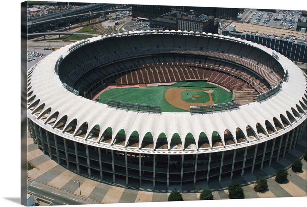 Busch Baseball Stadium in St. Louis, Missouri.