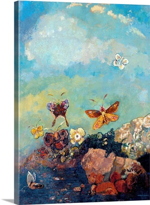 Butterflies By Odilon Redon