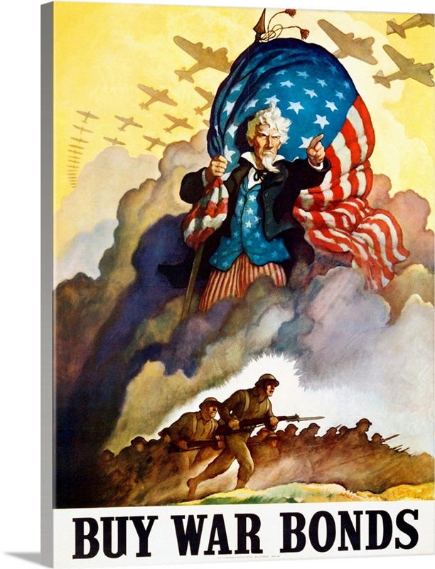 Buy War Bonds Poster | Great Big Canvas