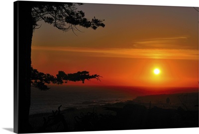 California coast sunset at Sea Ranch