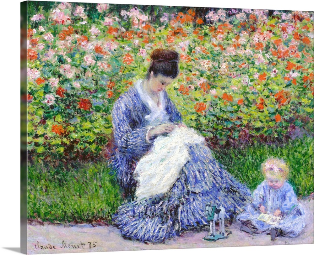 1875. Oil on canvas. 21 3/4 x 25 1/2 inches (55.3 x 64.7 cm). Located in the Boston Museum of Fine Arts, Boston, Massachus...