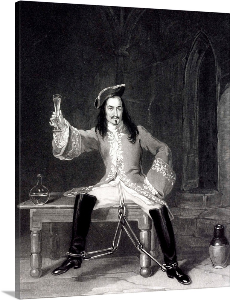 Captain Macheath by H. Liverseege. This engraving by W. Ward, done in 1832, shows him after caputre, unbowed. Captain Mach...