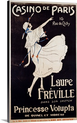Casino De Paris Laure Freville Poster