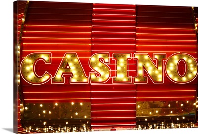 Casino lights, Las Vegas, Nevada