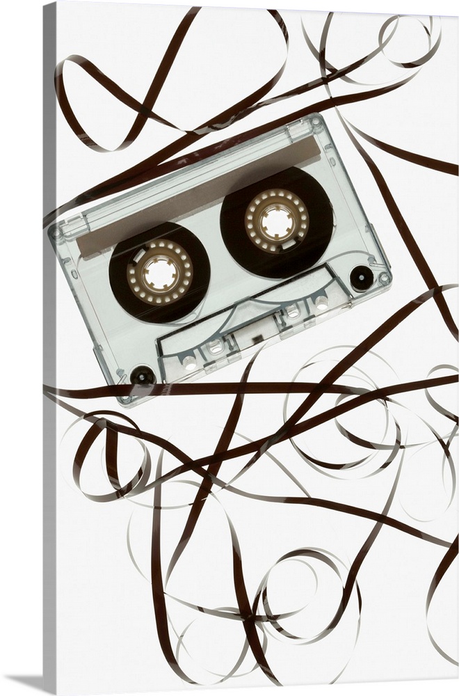 Cassette tape unraveling