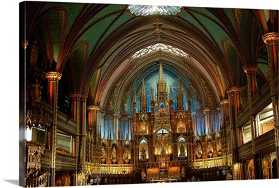 Cathedral in Montreal