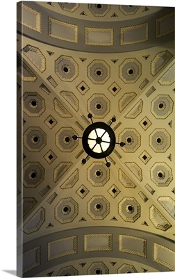 Ceiling in the entrance foyer of City Hall