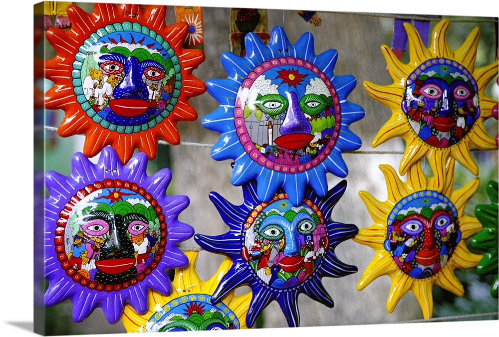 Ceramic suns, Mexico City