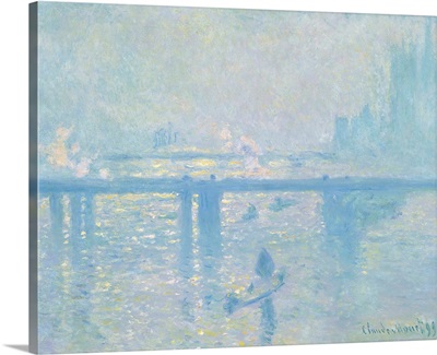 Charing Cross Bridge, London By Claude Monet