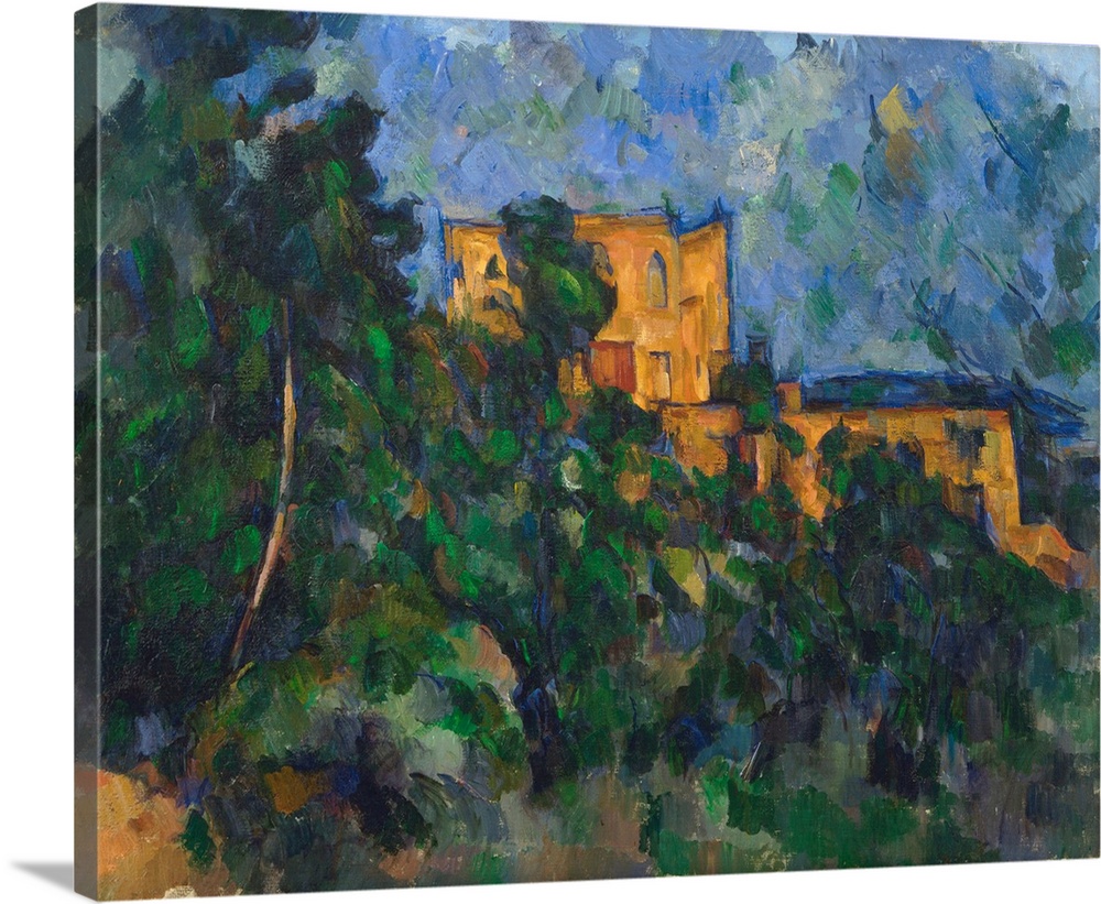 Paul Cezanne (1839-1906), Chateau Noir, 1903-4, oil on canvas, 73.6 x 36.7 cm (29 x 36.7 in), Museum of Modern Art, New York.