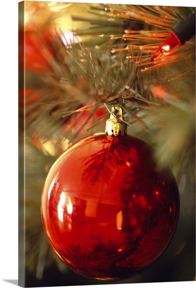 Christmas bulb ornament