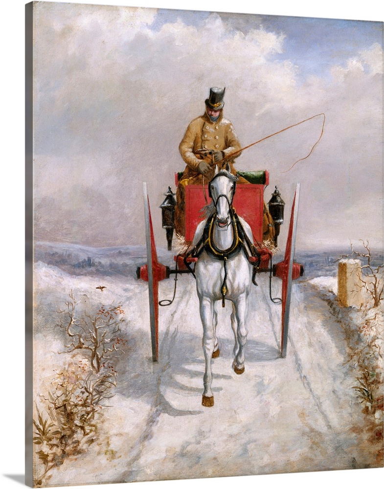 Christmas Deliveries By Henry Alken