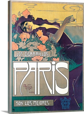 Cigarrillos Paris Son Los Mejores (Paris Cigarillos Are The Best) Poster