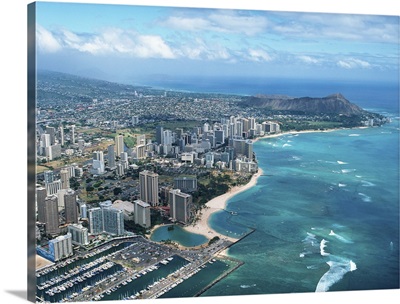 Cityscape of Honolulu, HI