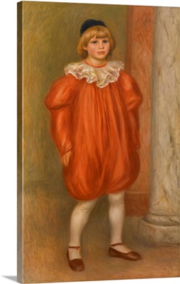 Claude Renoir In Clown Costume