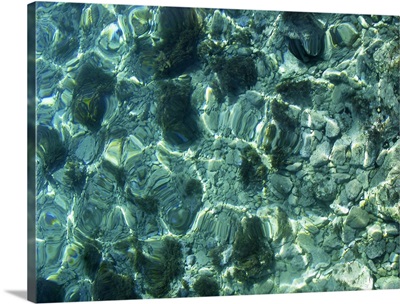 Clean sea and rocks, Crete, Greece