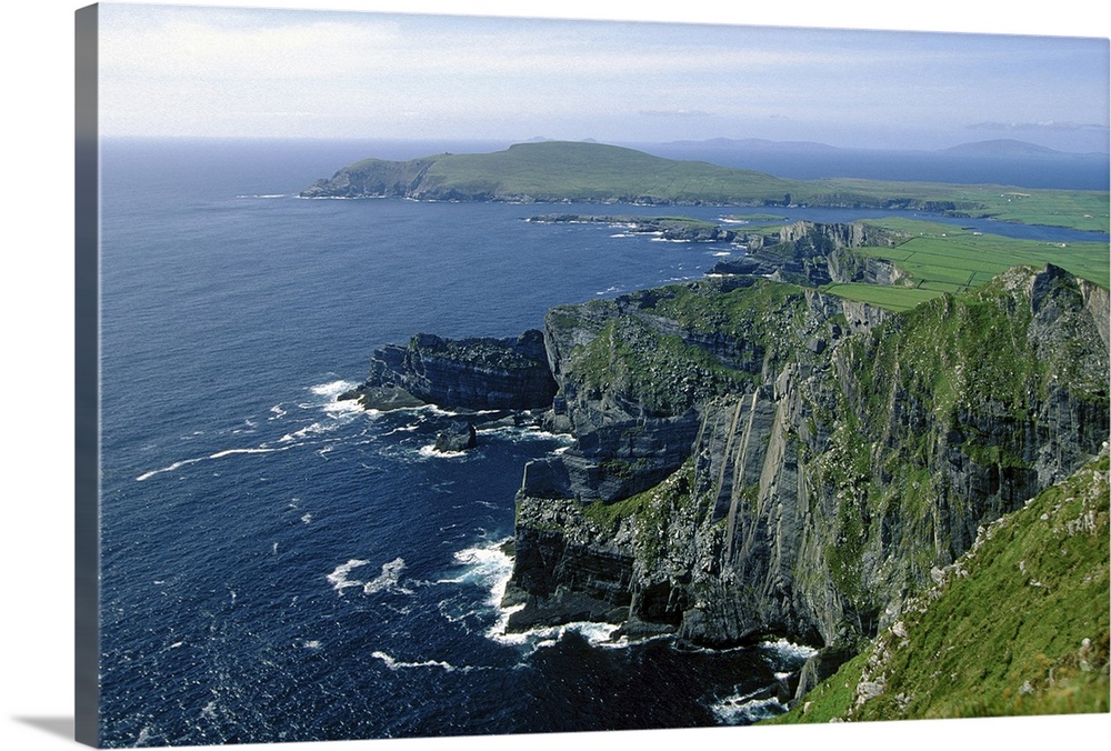 Cliffs on coastline, Ireland