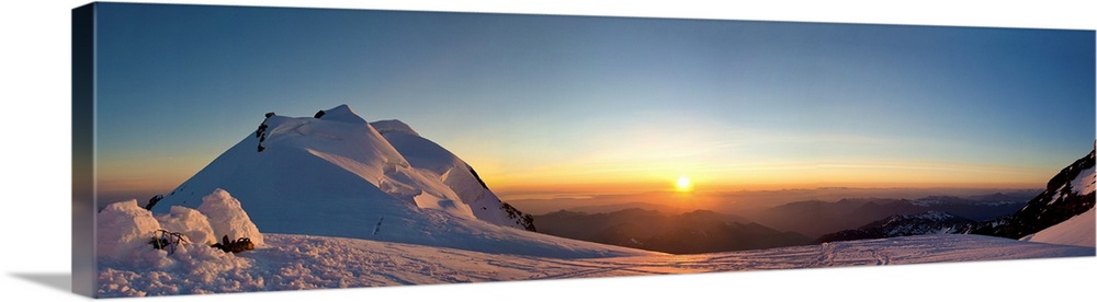 Climbing Mount Baker