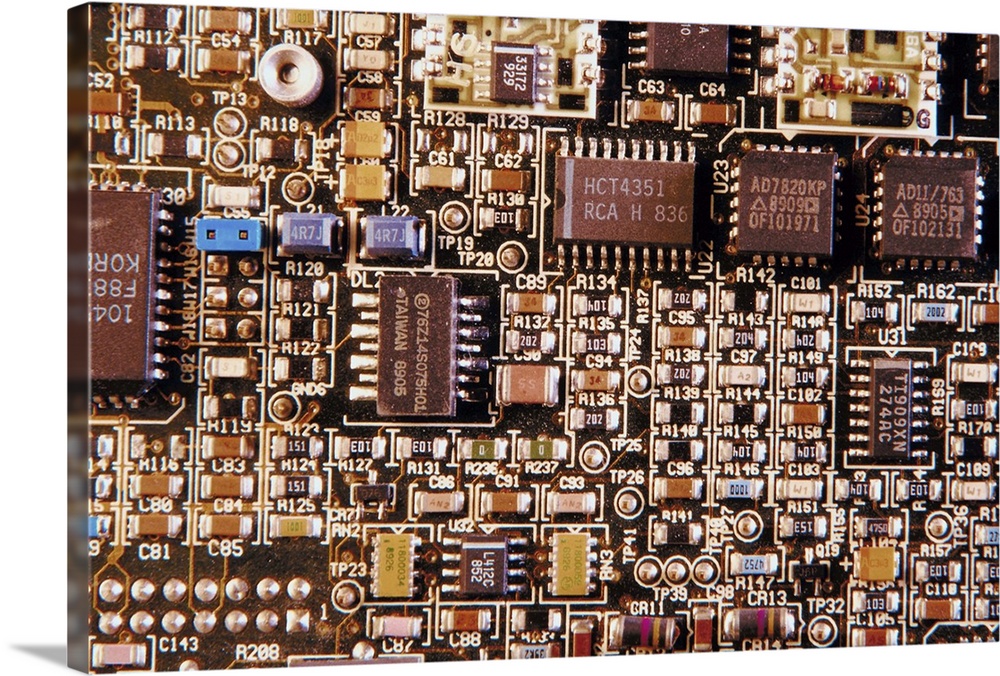 Close-up of circuit board