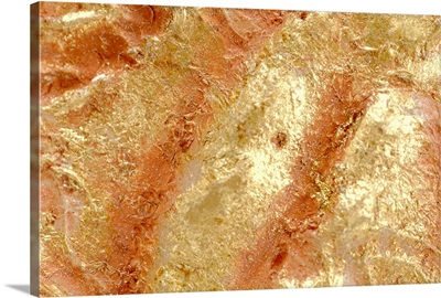 Close-up of gilded surface