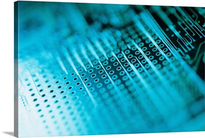 Close-up of printed circuit board