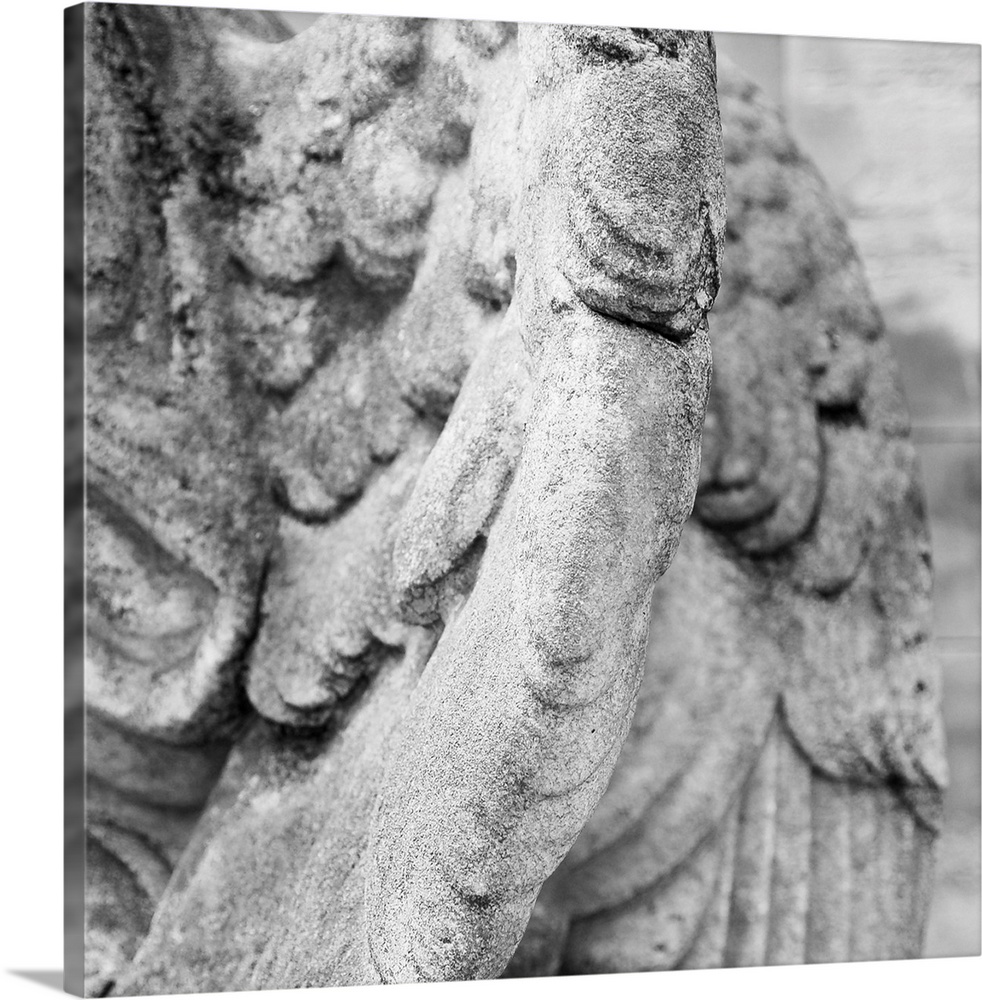 Close up of wing of statue, Germany.