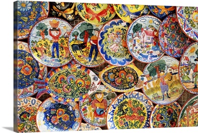 Colorful Plates, Sintra, Portugal