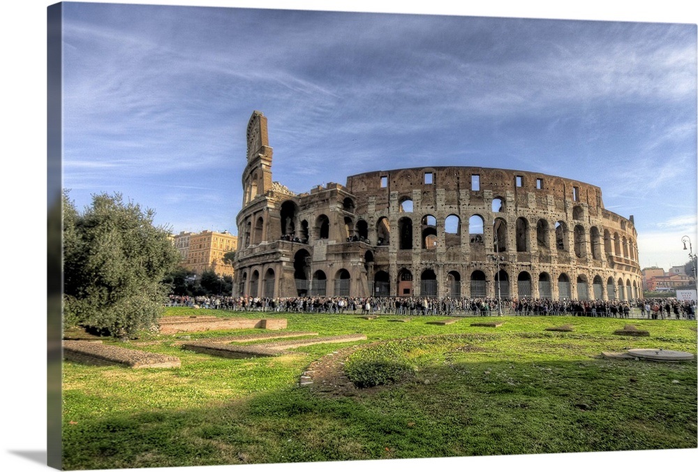 Colosseum, Rome Wall Art, Canvas Prints, Framed Prints, Wall Peels