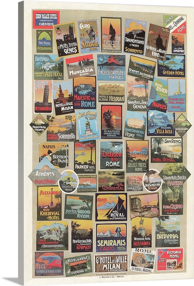 Compendium of Travel Stickers