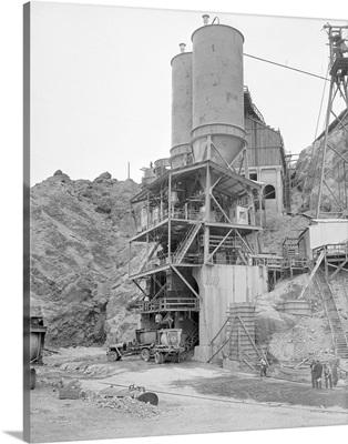 Concrete Mixing Plant, Hoover Dam, Nevada