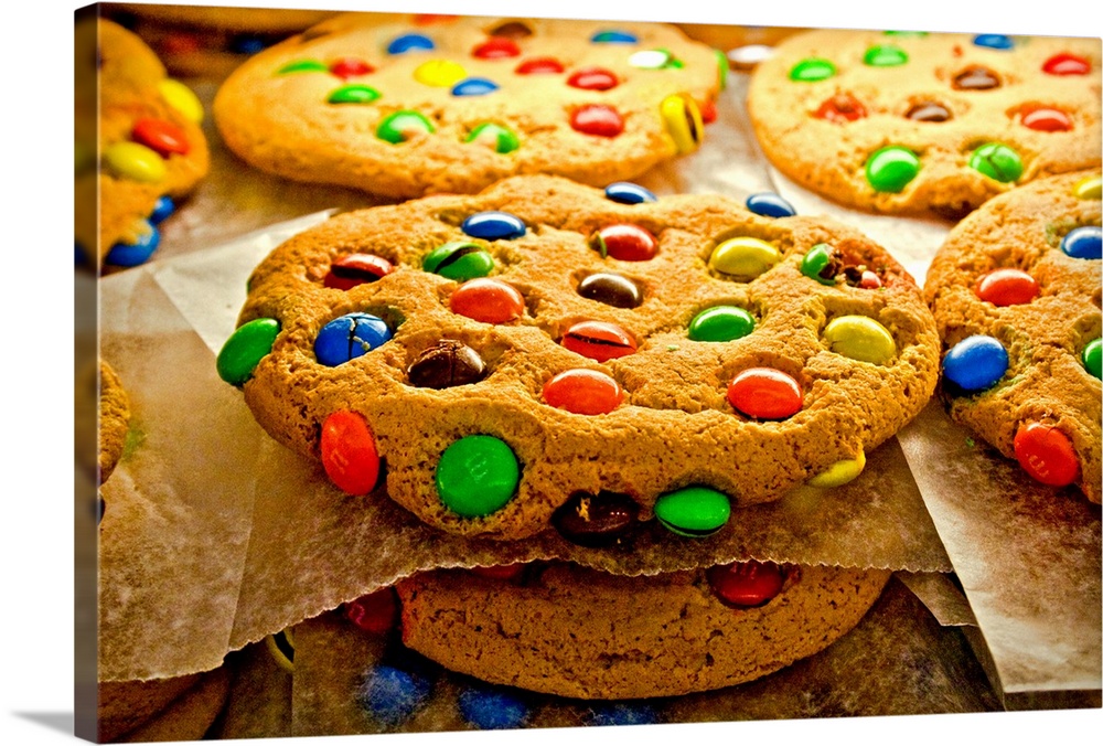 Giant Cookies at Quincy Market in Boston.