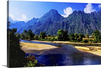 Countryside scene in Laos