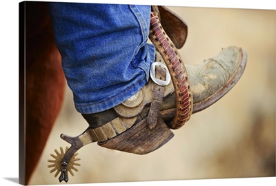 Cowboy Boot With Spur