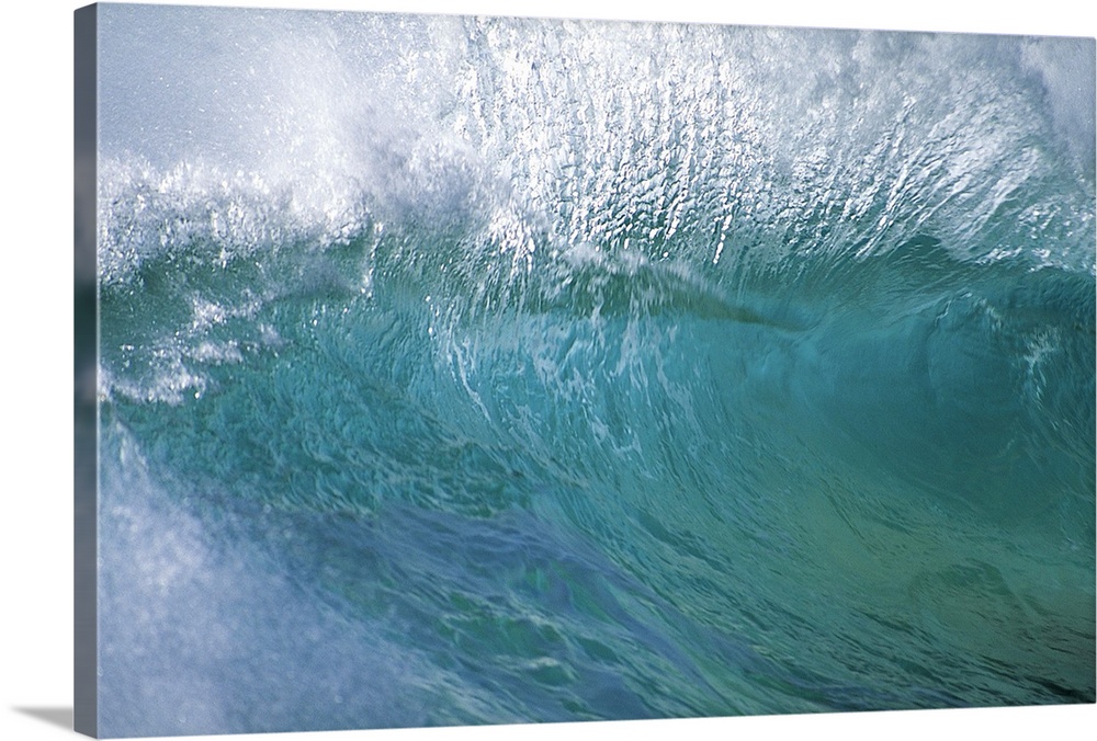 Crashing Wave, Oahu, Hawaiian Islands, USA