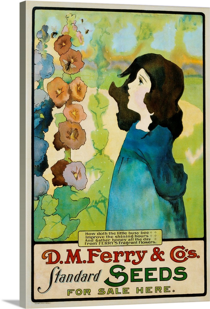 D.M. Ferry And Co's. Standard Seeds Poster Great Big Canvas