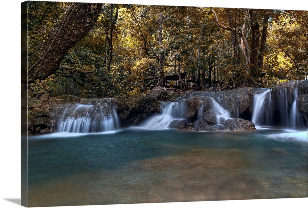 Daranak falls in rizal province is resort area with rudimentary road ...